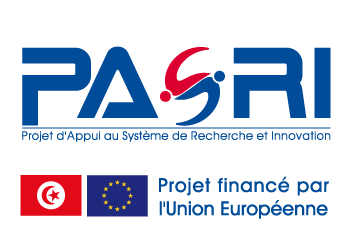 Logo Projet PASRI: Formation de 400 chercheurs tunisiens