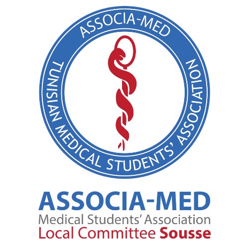 Logo Association Tunisienne des Stagiaires Internes et des étudiants en Médecine-Sousse 