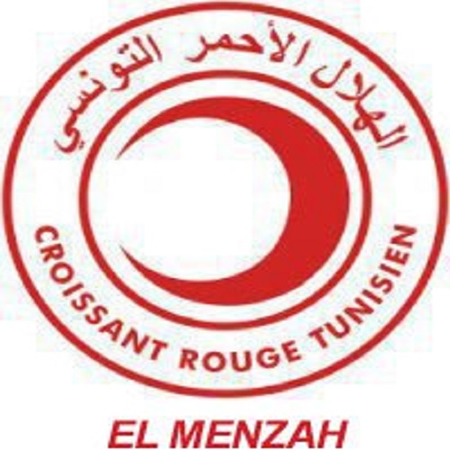 Logo Croissant Rouge Tunisien-Menzah