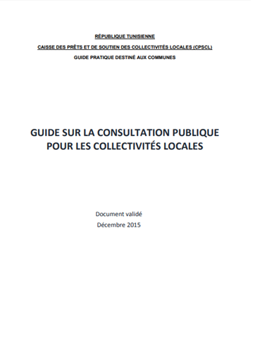Aperçu de Guide sur la consultation publique pour les collectivités locales