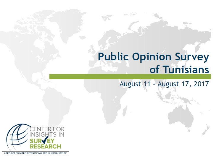 Aperçu de Tunisie sondage : Une économie en manque de performance et la corruption continuent de susciter l’insatisfaction