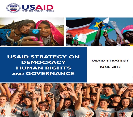 Aperçu de USAID STRATEGY ON DEMOCRACY HUMAN RIGHTS AND GOVERNANCE