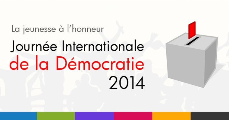 Journée Internationale de la Démocratie: Sous le signe de la jeunesse