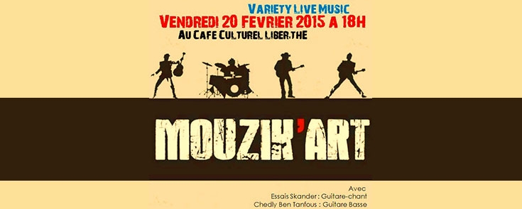 Variety Live Music avec Mouzik’art @Liber’thé.