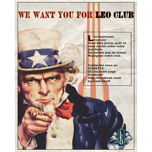 Le Leo Club Hadrumet lance un appel à volontaire