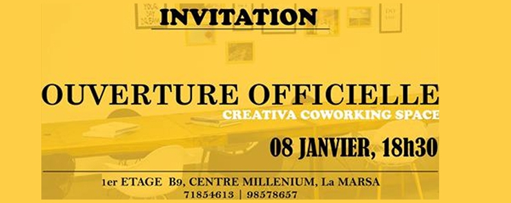 OUVERTURE OFFICIELLE CREATIVA COWORKING SPACE