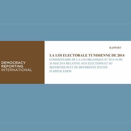 La loi électorale tunisienne de 2014