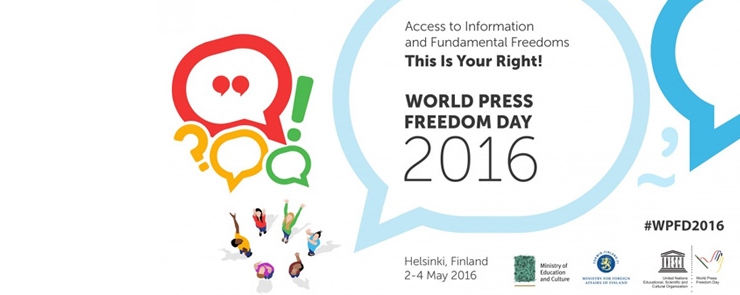 Journée mondiale pour la liberté de la presse 2016