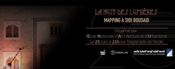 La Fête des Lumières – Mapping à Sidi Bousaid