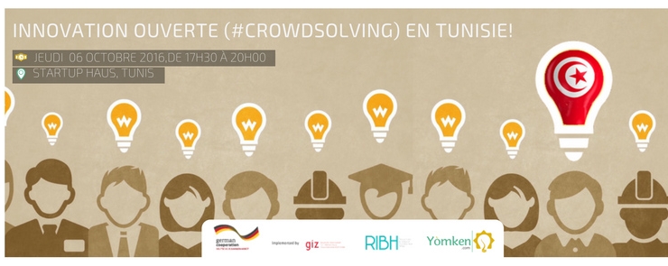Lancement du #CrowdSolving (Innovation Ouverte) en Tunisie!