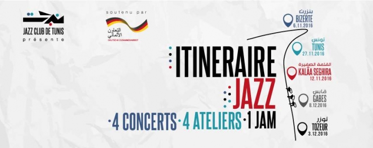 Itinéraire jazz: l’évolution du jazz en 4 ateliers, 4 concerts
