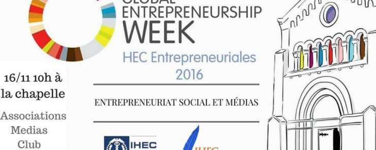 Entrepreneuriat social et médias Sme2016