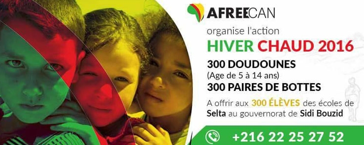 AFREECAN organise: Action Hiver Chaud 2016