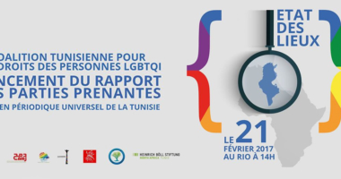 Présentation du rapport sur la situation des personnes LGBTQI en Tunisie