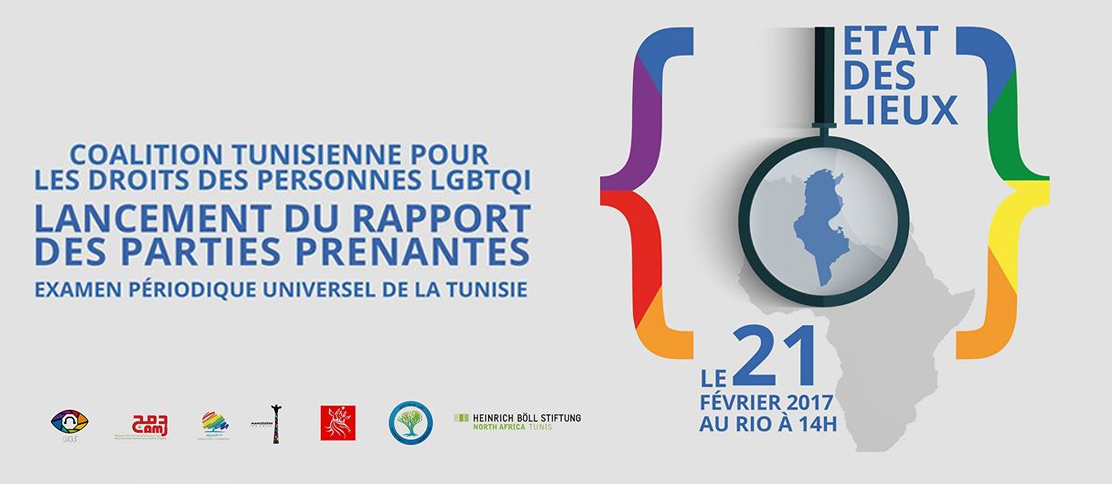 Présentation du rapport sur la situation des personnes LGBTQI en Tunisie