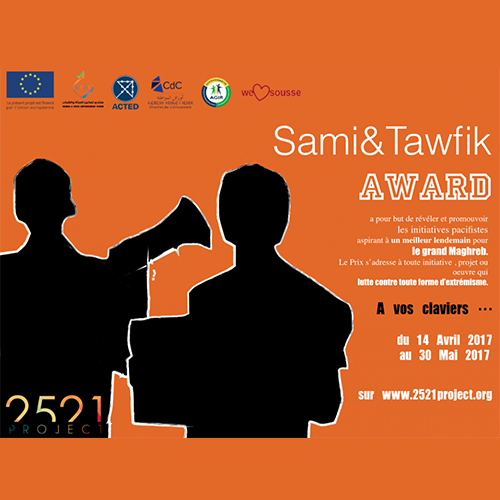 l’association We Love Sousse lance un appel à candidatures pour le concours Sami & Tawfik award