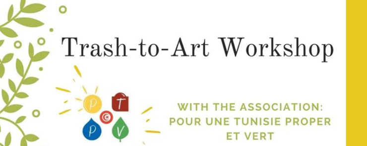 Presentation & Trash-to-Art Workshop