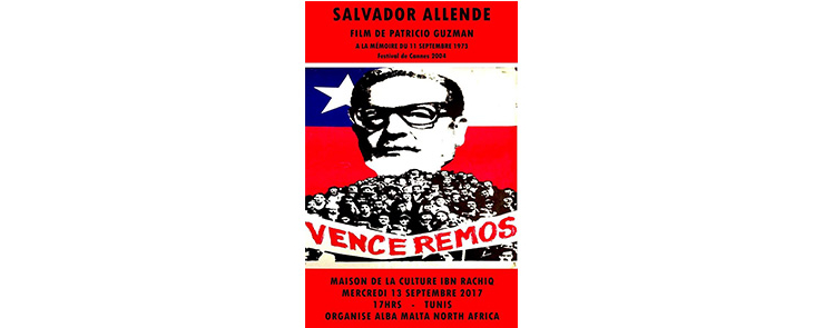 Projection débat ” Salvador Allende” Chili 11 septembre1973