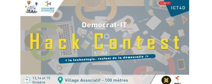 Forum Jeunesse 2017 : Democrat-IT Hack Contest