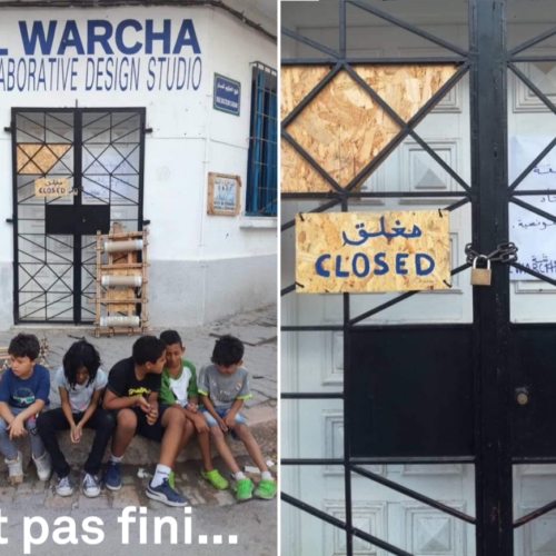 El Warcha, Atelier de Design Collaboratif, contraint de quitter son local
