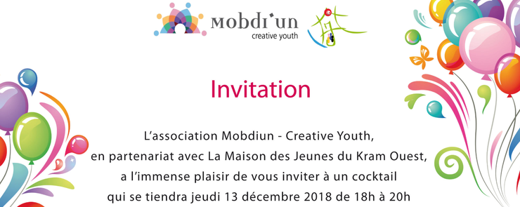 Cocktail de l’association Mobdiun – Creative Youth