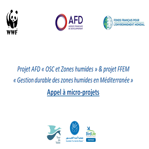 le Fond Mondial pour la Nature Afrique du Nord (WWF NA) et l’Association « Les Amis des Oiseaux » (AAO/ Bird Life en Tunisie) lancent un appel à micro-projets