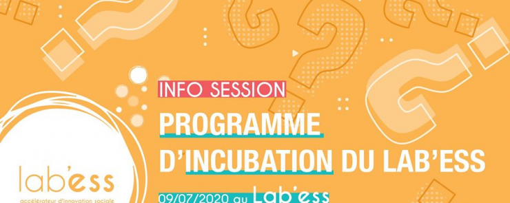 Info Session : Programme d’incubation du Lab’ess