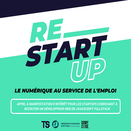 Appel à manifestation d’interet pour les startups cherchant à recruter un-e développeur-se web en JavaScript FullStack-Tunisian Startups