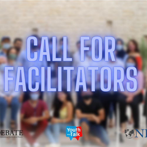 Call for facilitators-The International Institute of Debate