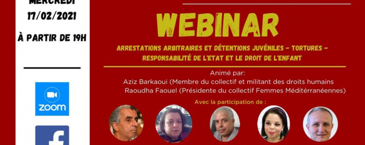 WEBINAR: Arrestations arbitraire et détention juvénile -Tortures-Responsabilité de l’Etat