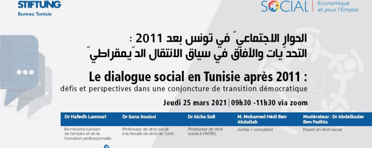 Le dialogue social en Tunisie après 2011 : défis et perspectives dans une conjoncture de transition