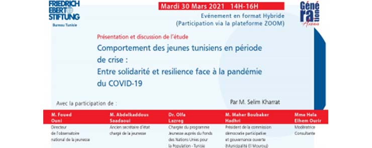 Comportement des jeunes tunisiens : Entre solidarité et résilience face à la pandémie du COVID19