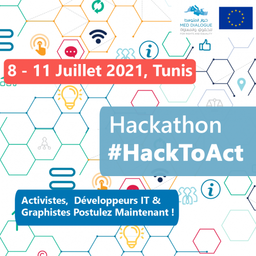Call for applicants for civil society/المجتمع المدني- Hackathon: #HackToAct هاكاثون