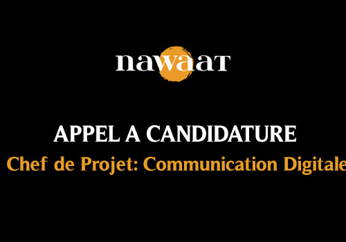 Chef de projet Communication digitale-NAWAAT