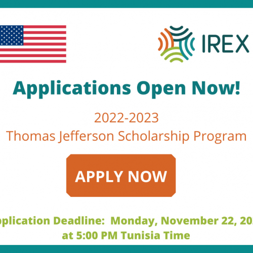 Programme de bourses Thomas Jefferson (TJSP)-IREX