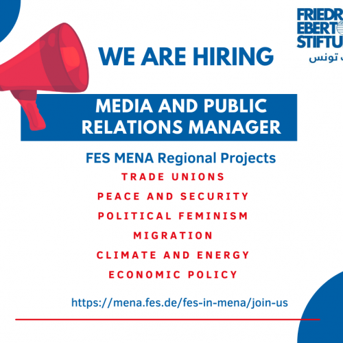 Media and Public Relations Manager-Friedrich-Ebert-Stiftung