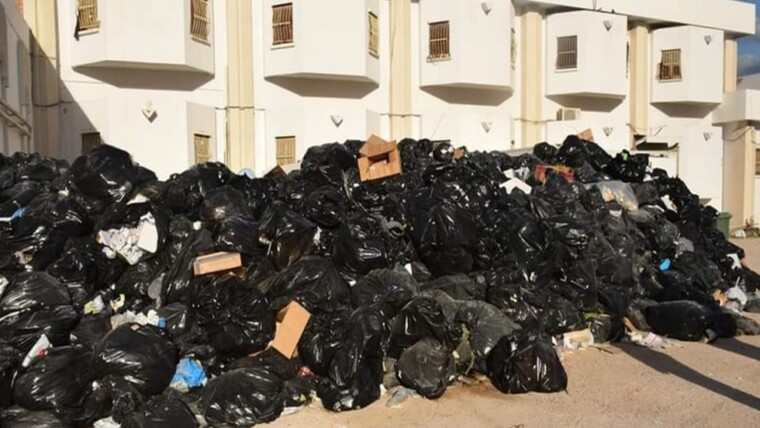 1500 tonnes des déchets ménagères entassées dans les rues de Sfax