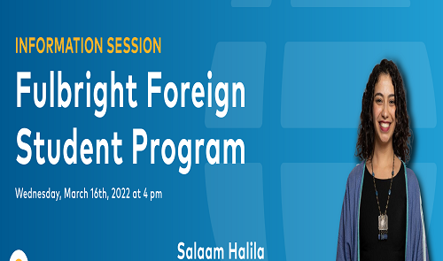 FULBRIGHT FOREIGN STUDENT PROGRAM FOR TUNISIA