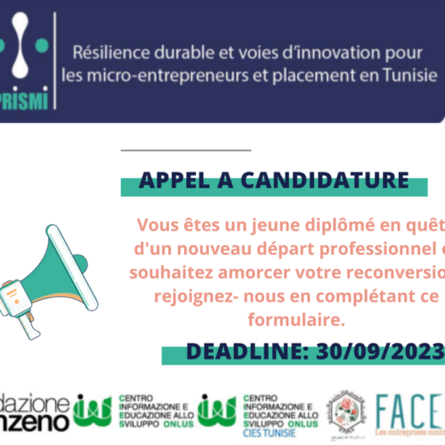 Appel à candidature-Fondation Face Tunisie