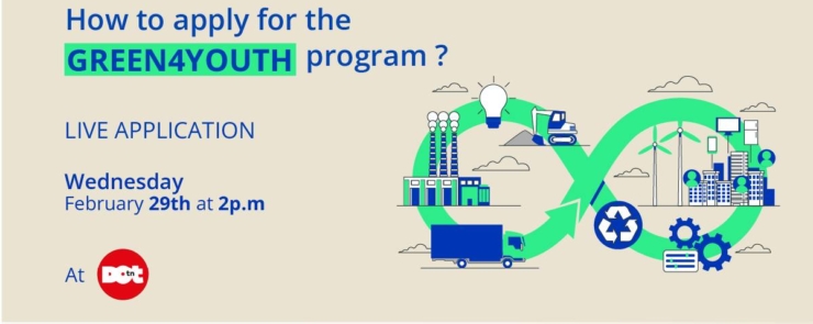How to apply for the GREEN4YOUTH program ? – A guided application session