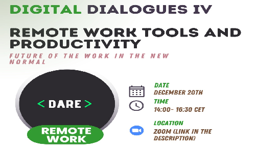 DIGITAL DIALOGUES IV : Remote Work Tools & Productivity