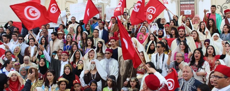 الخرجة التونسية 11″العيد الوطني للباس التقليدي”