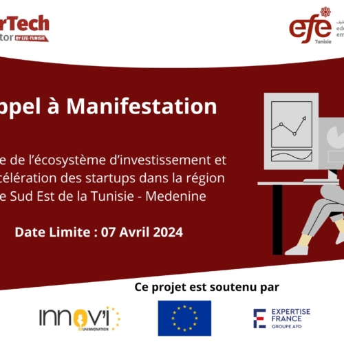 Etude &Mapping de l’écosystème d’investissement et de l’accélération des startups dans la  région Sud Est de la Tunisie-EFE