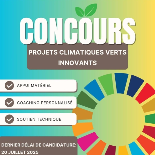 Concours national :Pour un entrepreneuriat climatique et vert, porté par les jeunes et les start-ups-PNUD