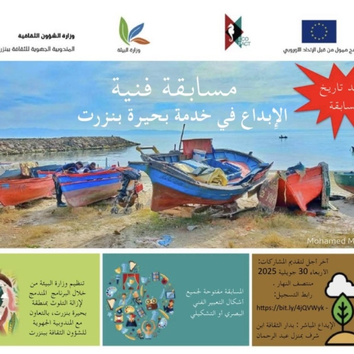 المسابقة الفنية “الفن في خدمة بحيرة بنزرت”