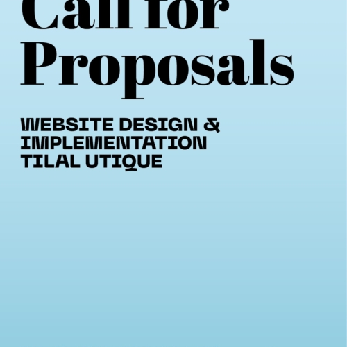 CONSULTATION: CONCEPTION ET LA MISE EN ŒUVRE D’UN SITE WEB POUR TILAL UTIQUE