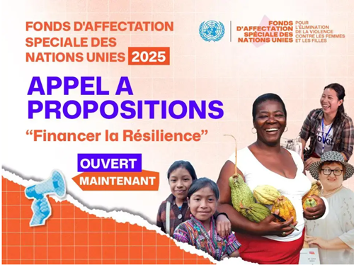 Appel à propositions 2025 : Financer la Résilience – Investir dans le leadership de la société civile pour mettre fin à la violence contre les femmes et les filles