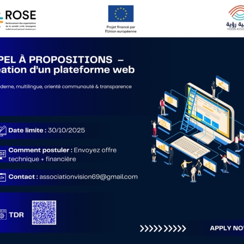 Appel d’offre-Association Vision
