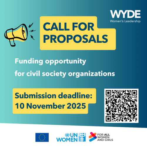 Call for Proposals for Civil Society Organizations to expand women’s leadership and political participation: WYDE| Women’s Leadership