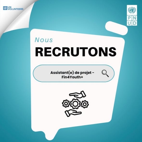 ​Assistant(e) de projet – Fin4Youth+-PNUD